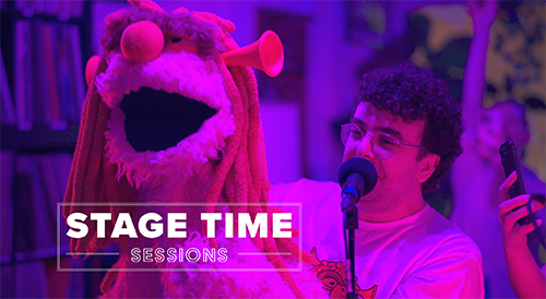 The Stage Time Puppets Grumble Sings “Valerie”